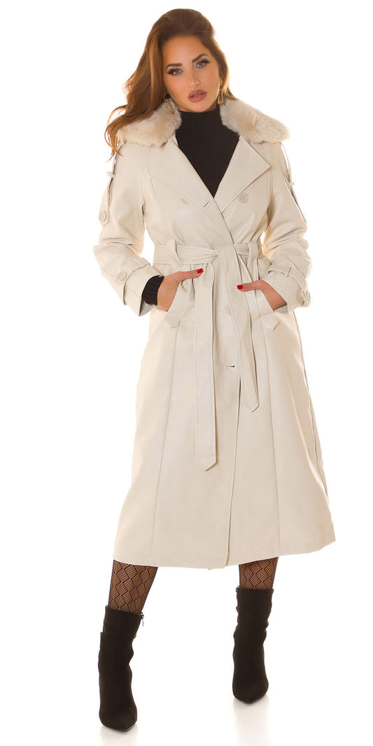 Elegante Winter Leren Jas
