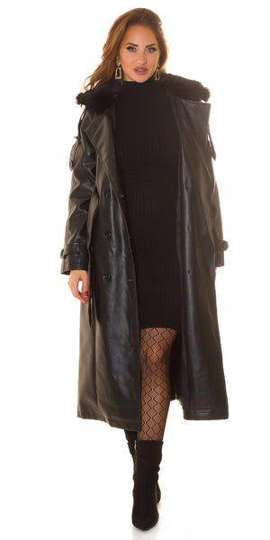Elegante Winter Leren Jas