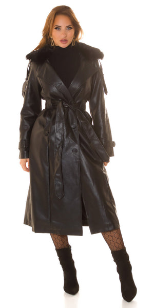 Elegante Winter Leren Jas
