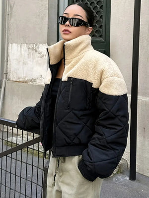 Sherpa gewatteerd jack