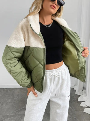Sherpa gewatteerd jack