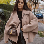 Astra Oversized Wolle Coat - Stijlvolle en Warme Jas voor Herfst & Winter