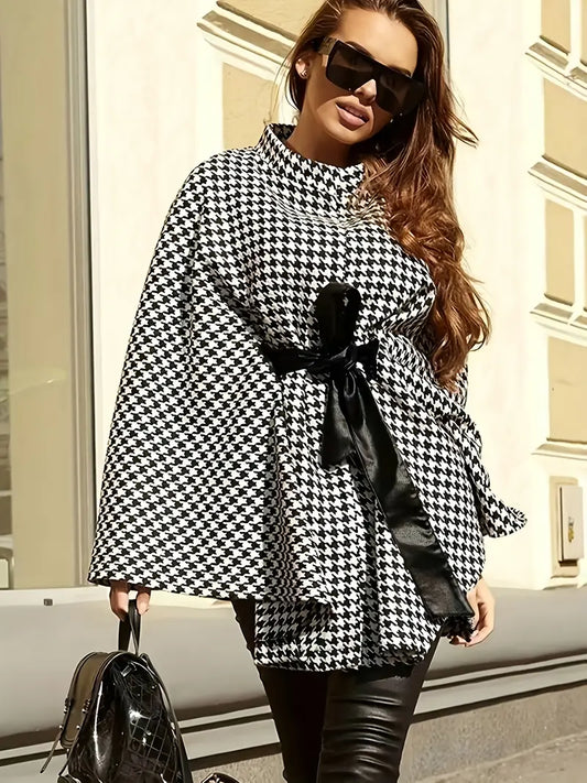 Houndstooth Cape Jas