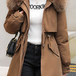Stijlvolle Winter Warme Parka
