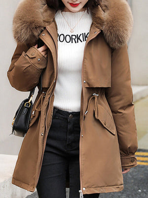 Stijlvolle Winter Warme Parka