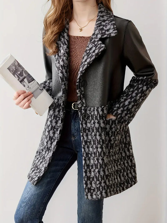 Elegante Comfort Leren Jas