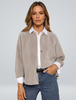 Korte Faux Cashmere Jas – Elegant, Zacht & Warm