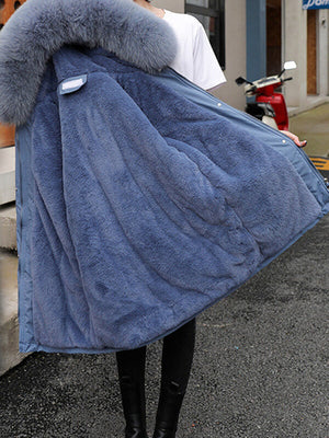 Stijlvolle Winter Warme Parka