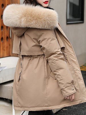 Stijlvolle Winter Warme Parka