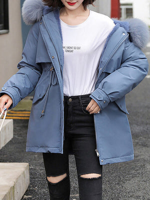 Stijlvolle Winter Warme Parka