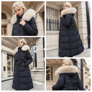 Luxe Winterjas Voor Vrouwen - Warm, Waterdicht & Elegant ontwerp