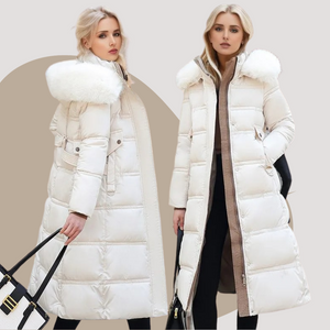 Luxe Winterjas Voor Vrouwen - Warm, Waterdicht & Elegant ontwerp