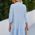Mila Zomerjurk – Tijdloze Elegantie en Comfort voor Warme Dagen!