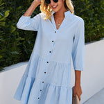 Mila Zomerjurk – Tijdloze Elegantie en Comfort voor Warme Dagen!