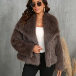 Luxe imitatiejas voor vrouwen - Warme winterlook