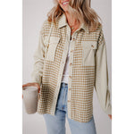 Bedrukte Jas met Knopen voor Vrouwen- Trendy, Elegant & Comfortabel