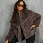 Luxe imitatiejas voor vrouwen - Warme winterlook