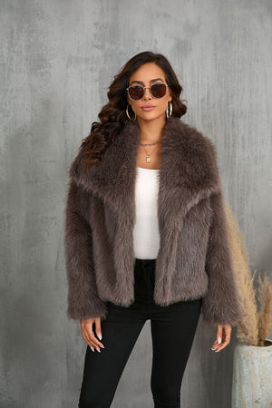 Luxe imitatiejas voor vrouwen - Warme winterlook