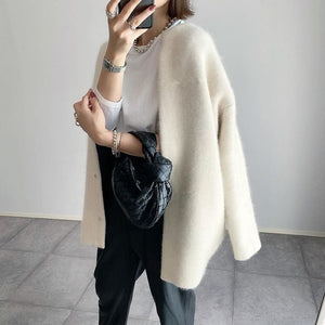 Elegant Cashmere Cardigan for Women - Luxurious &amp; Soft