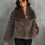 Luxe imitatiejas voor vrouwen - Warme winterlook
