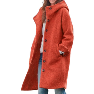 Lotte-Trendmantel Dames – Elegante Bescherming en Stijl voor de Koude Dagen!