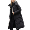 Larissa Lange Gewatteerde Puffer Winterjas voor Dames – Stijlvolle Warmte en Luxe Bescherming voor de Koudste Dagen!