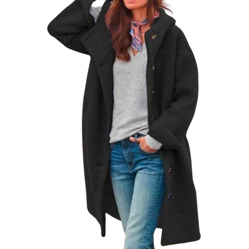 Lotte-Trendmantel Dames – Elegante Bescherming en Stijl voor de Koude Dagen!