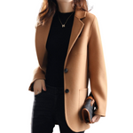Emilia Kasjmier Trenchcoat voor Dames – Tijdloze Elegantie en Luxe Warmte in Eén Jas!