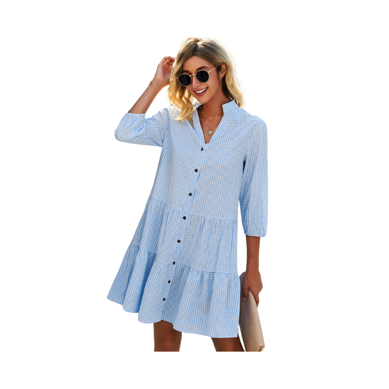 Mila Zomerjurk – Tijdloze Elegantie en Comfort voor Warme Dagen!