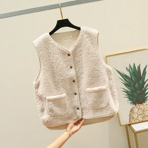 Ladies Fleece Waistcoat