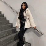 Dubbelzijdige Fleece Winter Jas