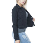 Stijlvol Gewassen Denim Button-Up Jasje