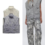 Ladies Winter Gilet Retro