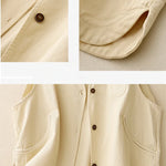 V-neck Katoenen Blouse Vest