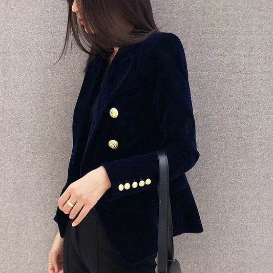 Elegante fluwelen blazer
