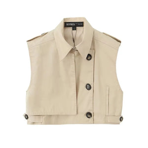 Lente Epaulet Tank Top