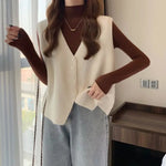 V-Neck Dames Trui Vest