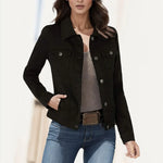 Stijlvol Plus Size Denim Jasje