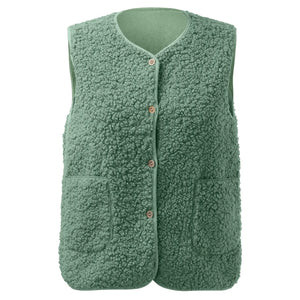 Women's Fleece Vest Casual