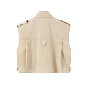 Lente Epaulet Tank Top