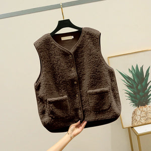 Ladies Fleece Waistcoat