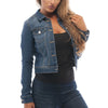 Stijlvol Gewassen Denim Button-Up Jasje