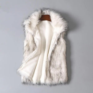 Women's Faux Fur Vest