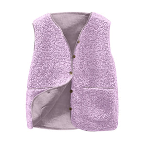 Women's Fleece Vest Casual