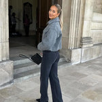 Vintage Cropped Jas