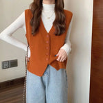 V-Neck Dames Trui Vest