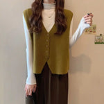 V-Neck Dames Trui Vest