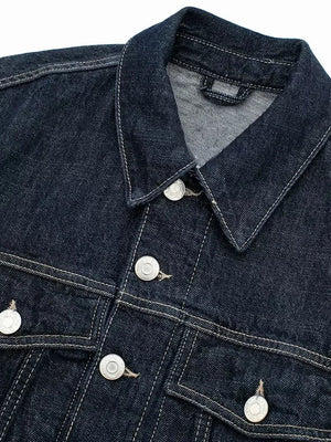 Vintage Hals Jas Met Lange Mouwen