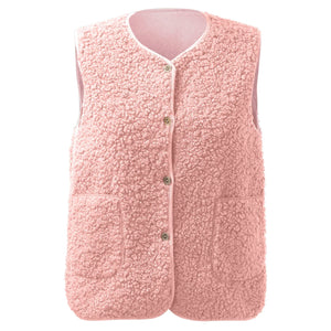 Women's Fleece Vest Casual