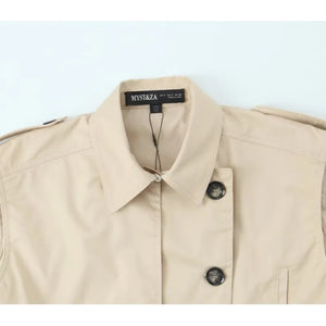 Lente Epaulet Tank Top